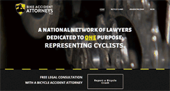 Desktop Screenshot of bikeaccidentattorneys.com